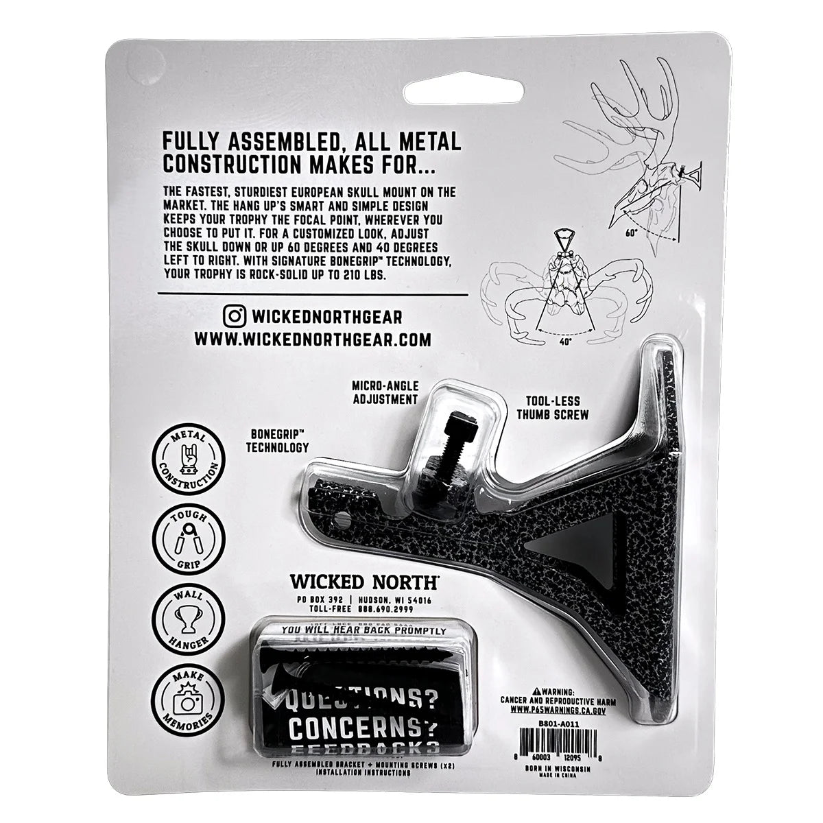 European Mounting Bracket
